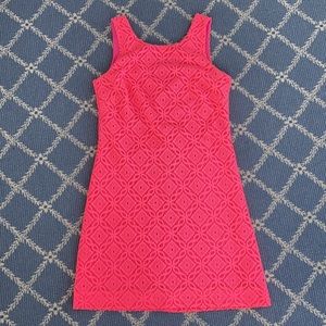 Lilly Pulitzer Hot Pink woven dress.